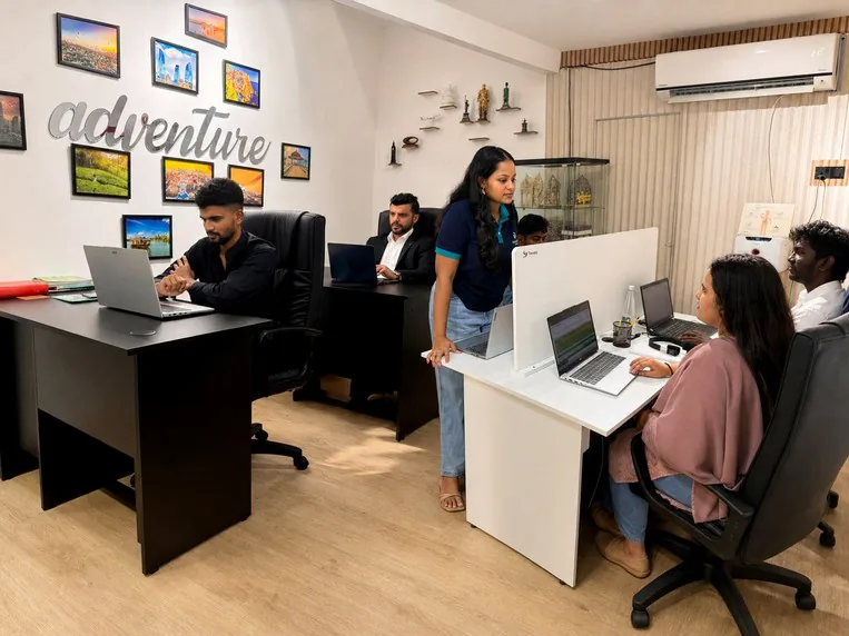 Travelo DMC office operations in Sri Lanka