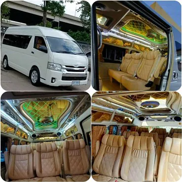 Luxury van interior, Thailand
